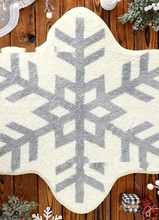 Christmas Cashmere-like Carpet Easy To Care