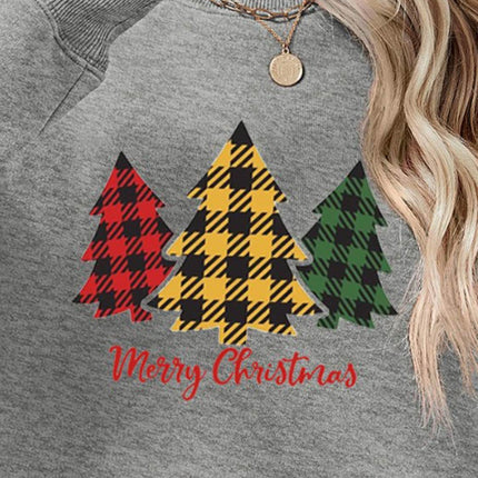 MERRY CHRISTMAS Dropped Shoulder Sweatshirt - MimiStylez