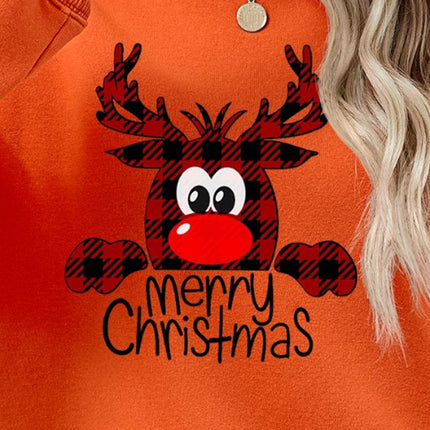 MERRY CHRISTMAS Graphic Sweatshirt - MimiStylez