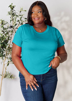 Basic Bae Full Size Round Neck Short Sleeve T-Shirt - MimiStylez