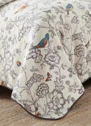 Christmas Pure Cotton Water Quilt Three-piece Set