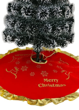Christmas Decorations Christmas Tree Skirt Deer Carriage Tree Skirt