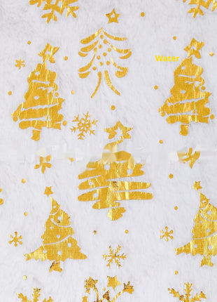 Christmas Snowflake Christmas Tree Skirt