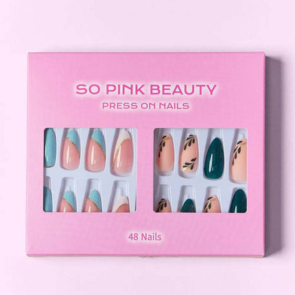 SO PINK BEAUTY Press On Nails 2 Packs - MimiStylez