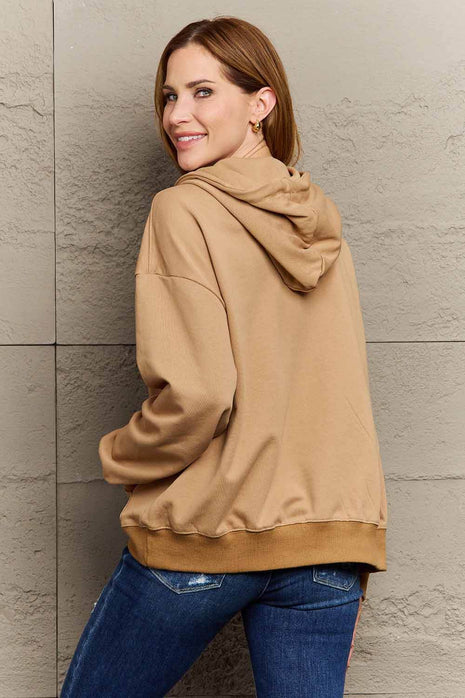 Simply Love Simply Love Full Size Butterfly Graphic Dropped Shoulder Hoodie - MimiStylez