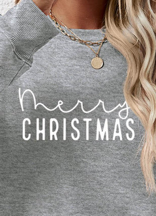 MERRY CHRISTMAS Dropped Shoulder Sweatshirt - MimiStylez