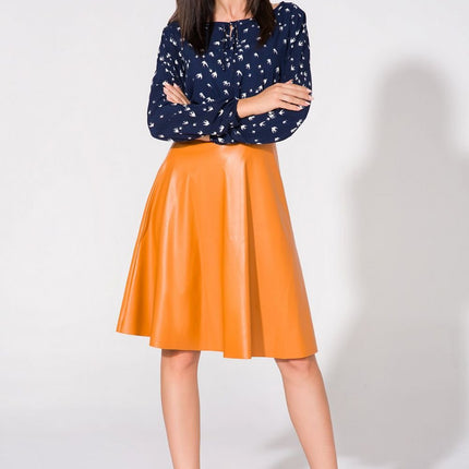 Elegant Blouse with Bow - Tie Neck & Teardrop Detail - MimiStylez