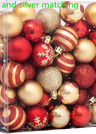 4CM, 50CM Hand Made Christmas Ball Decorations