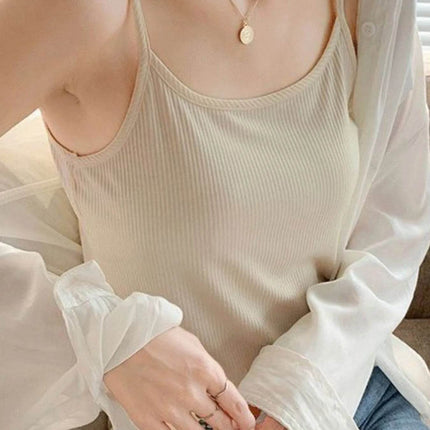 Plus Size Scoop Neck Cami Top - MimiStylez