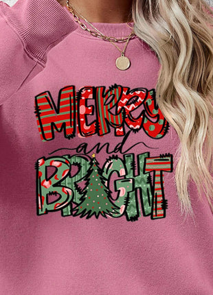MERRY AND BRIGHT Long Sleeve Sweatshirt - MimiStylez