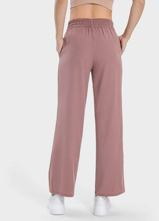 Drawstring Pocketed Active Pants - MimiStylez