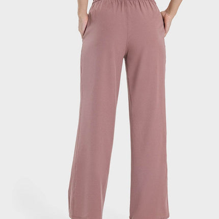Drawstring Pocketed Active Pants - MimiStylez