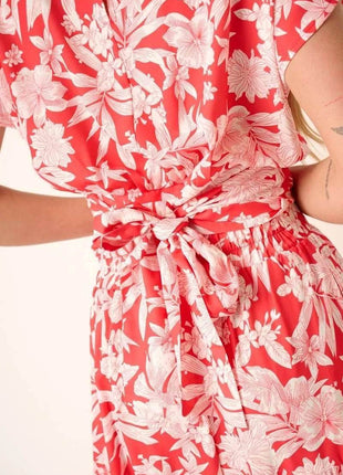 Mittoshop Tropical Print Top and Skirt Set - MimiStylez