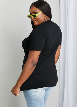 mineB Full Size Butterfly Graphic Tee Shirt - MimiStylez