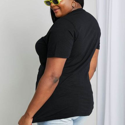 mineB Full Size Butterfly Graphic Tee Shirt - MimiStylez