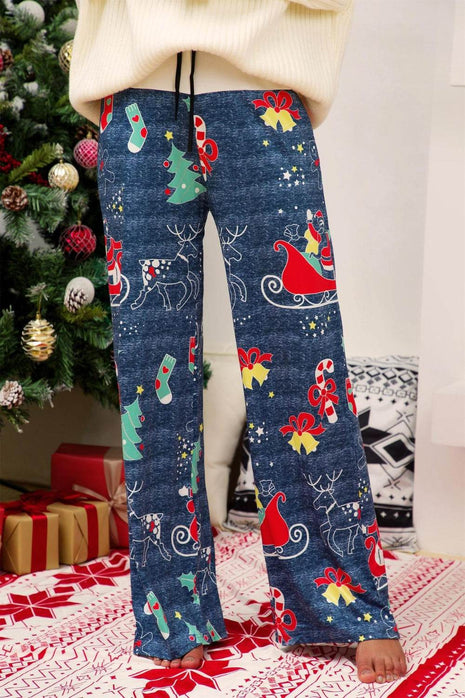 Christmas Straight Leg Pants - MimiStylez