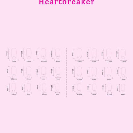 SO PINK BEAUTY Press On Nails 2 Packs - MimiStylez