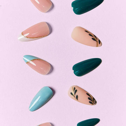 SO PINK BEAUTY Press On Nails 2 Packs - MimiStylez