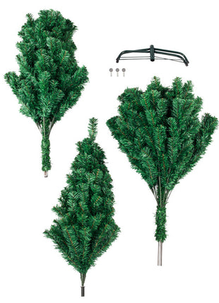 8FT Unlit Green Christmas Tree