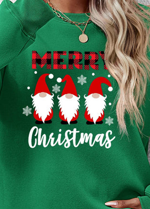 MERRY CHRISTMAS Long Sleeve Sweatshirt - MimiStylez