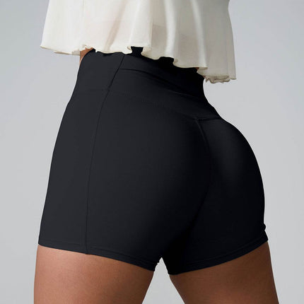 High Waist Active Shorts - MimiStylez