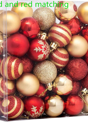 4CM, 50CM Hand Made Christmas Ball Decorations