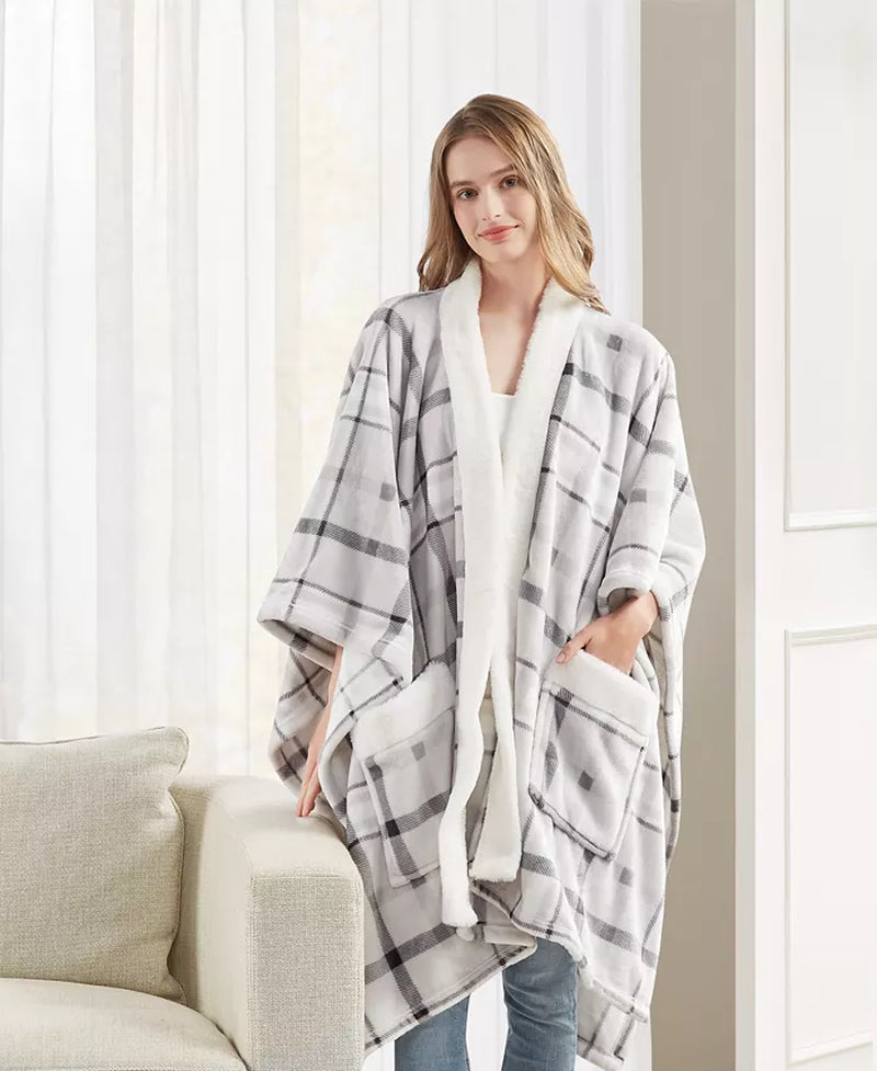 Cozy Plush Printed Wrap, 50" X 70", Exclusively at MacyâS (A $30 Value)