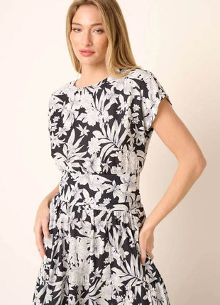 Mittoshop Tropical Print Top and Skirt Set - MimiStylez
