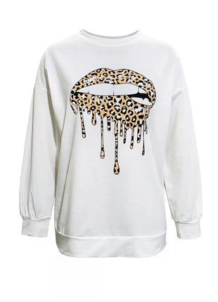 Graphic Round Neck Dropped Shoulder T-Shirt - MimiStylez