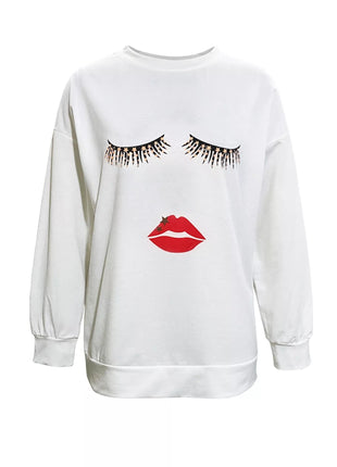 Graphic Round Neck Dropped Shoulder T-Shirt - MimiStylez