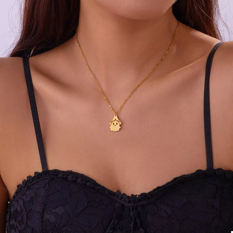 Halloween Ghost Pendant Necklace - MimiStylez