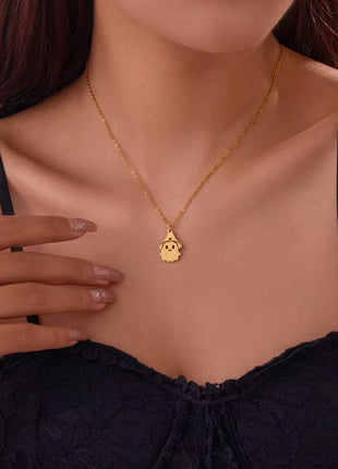 Halloween Ghost Pendant Necklace - MimiStylez