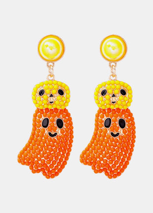 Halloween Ghost Shape Dangle Earrings - MimiStylez