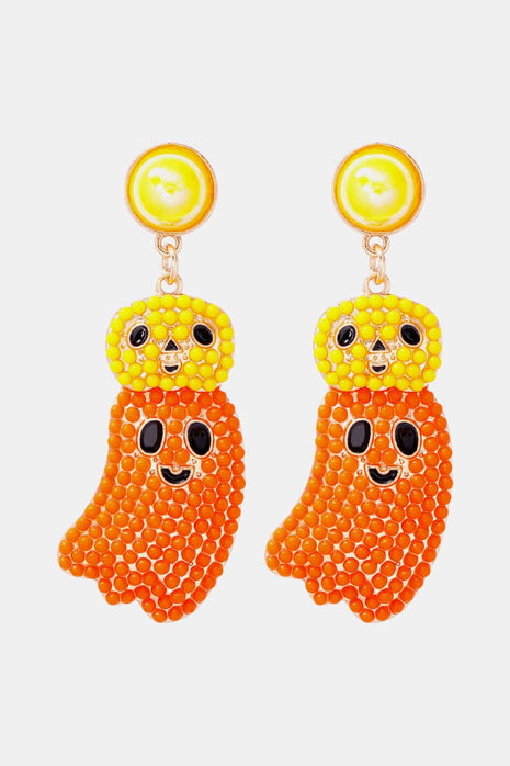 Halloween Ghost Shape Dangle Earrings - MimiStylez