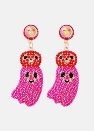 Halloween Ghost Shape Dangle Earrings - MimiStylez