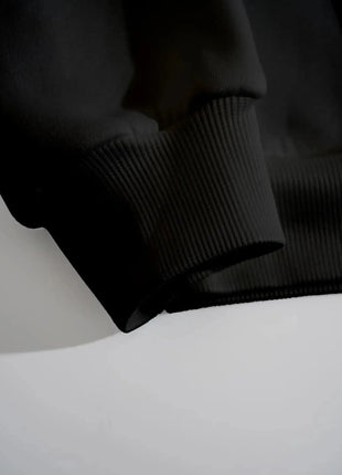 Halloween Heart Pumpkin Round Neck Sweatshirt - MimiStylez