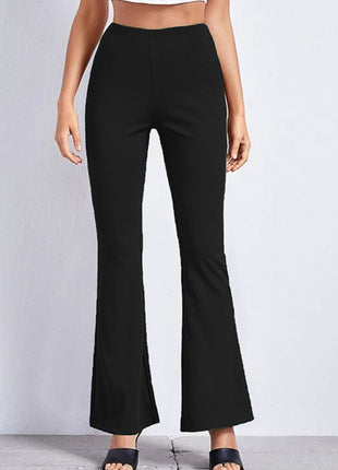High Rise Flare Pants - MimiStylez