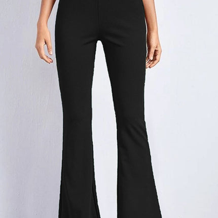 High Rise Flare Pants - MimiStylez