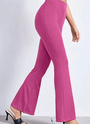 High Rise Flare Pants - MimiStylez