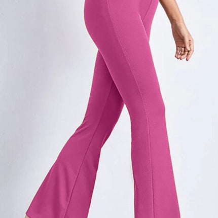 High Rise Flare Pants - MimiStylez