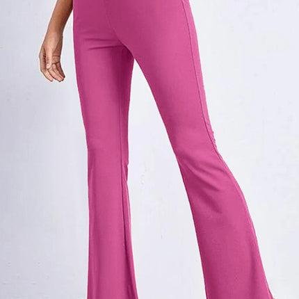 High Rise Flare Pants - MimiStylez