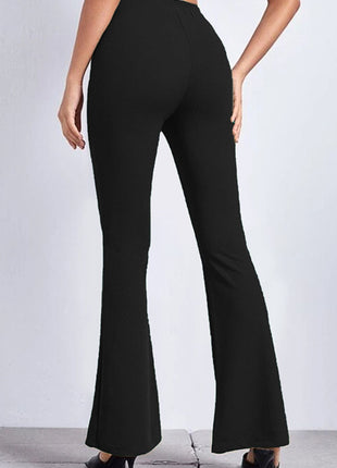 High Rise Flare Pants - MimiStylez