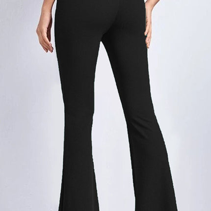 High Rise Flare Pants - MimiStylez