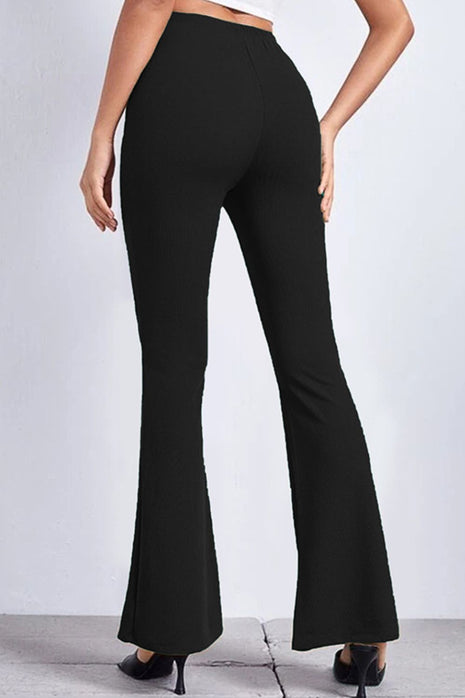 High Rise Flare Pants - MimiStylez