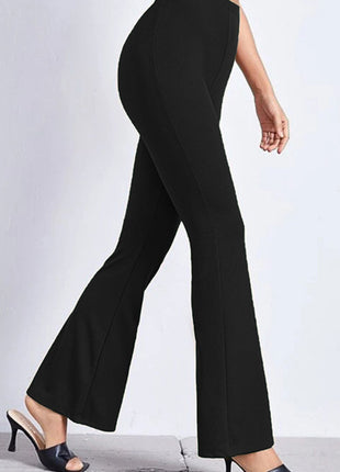 High Rise Flare Pants - MimiStylez