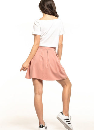 Lightweight Pleated Mini Skirt - MimiStylez