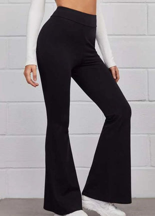 Pull On Flared Pants - MimiStylez