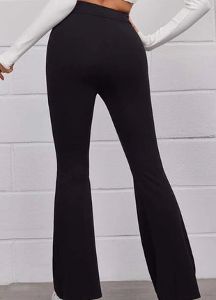 Pull On Flared Pants - MimiStylez