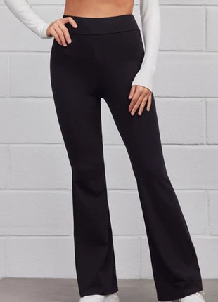 Pull On Flared Pants - MimiStylez