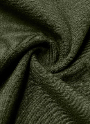 Round Neck Long Sleeve Bodycon Dress - MimiStylez